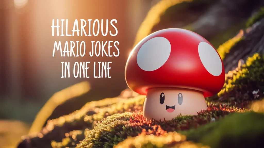 Hilarious Mario Jokes in One Line