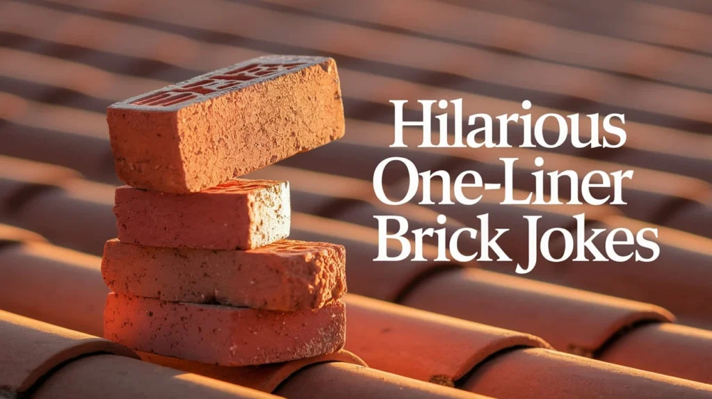 Hilarious One-Liner Brick Jokes
