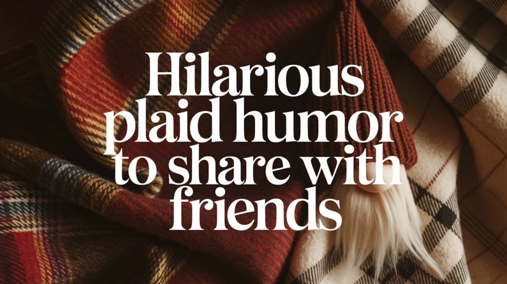 Hilarious Plaid Humor to Share with Friends