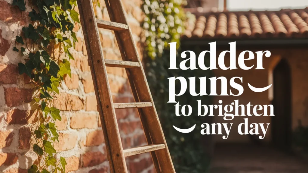 Ladder Puns to Brighten Any Day