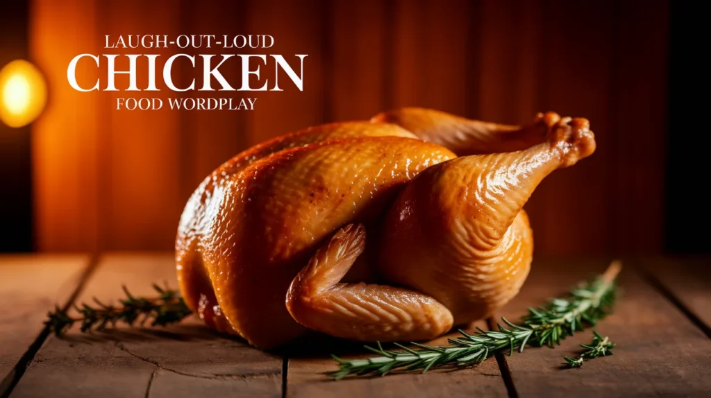 Laugh-Out-Loud Chicken Food Wordplay
