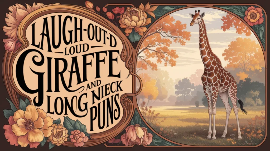 Laugh-Out-Loud Giraffe and Long Neck Puns