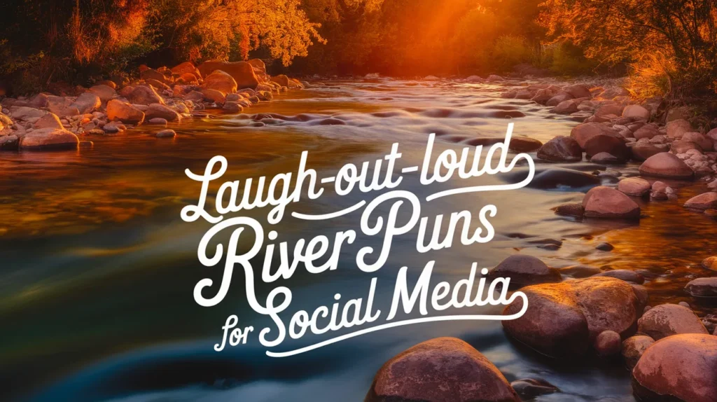 Laugh-Out-Loud River Puns for Social Media