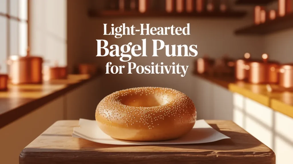 Light-Hearted Bagel Puns for Positivity