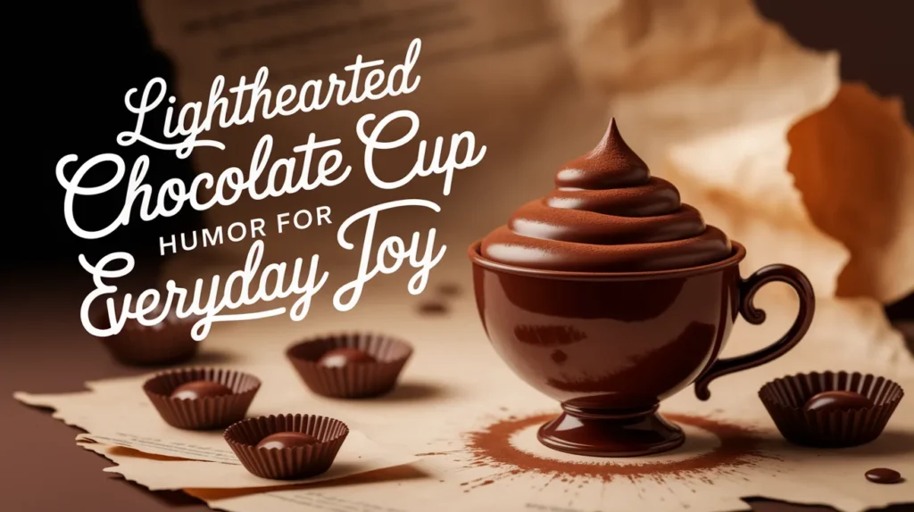 Lighthearted Chocolate Cup Humor for Everyday Joy