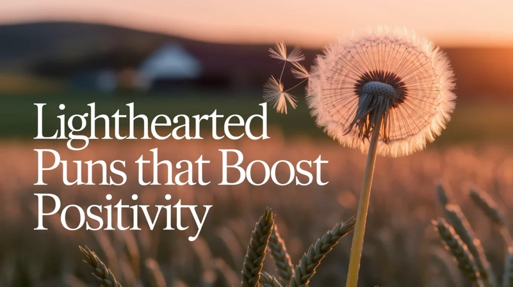 Lighthearted Puns That Boost Positivity