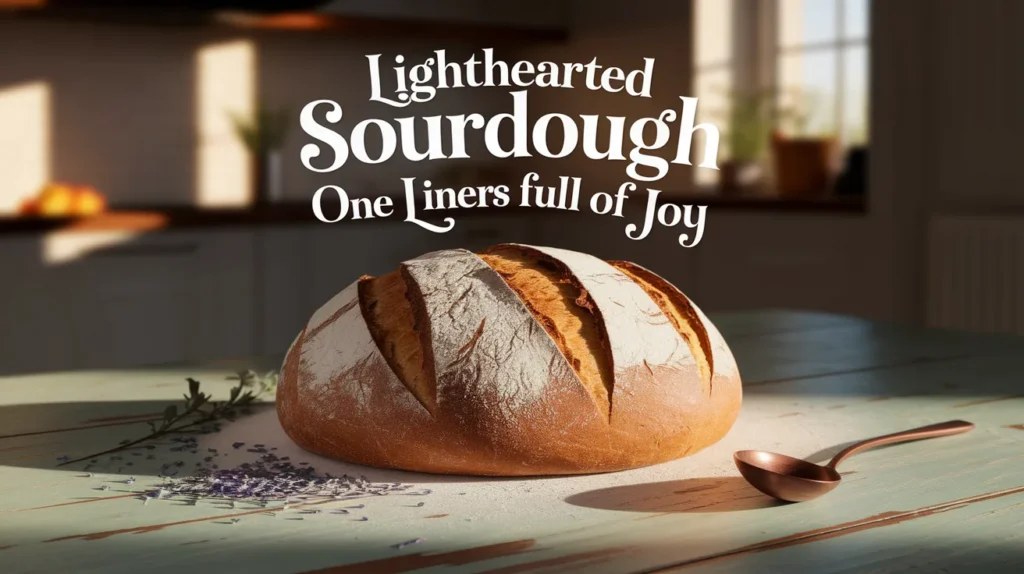 Lighthearted Sourdough One Liners Full Of Joy
