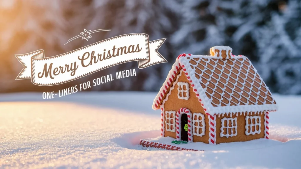 Merry Christmas One-Liners for Social Media