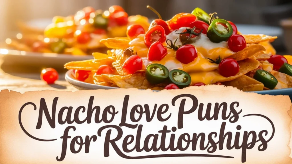 Nacho Love Puns for Relationships