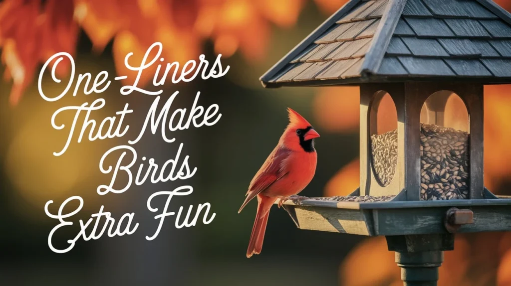 One-Liners That Make Birds Extra Fun