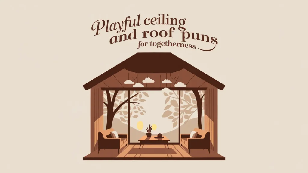 Playful Ceiling and Roof Puns for Togetherness