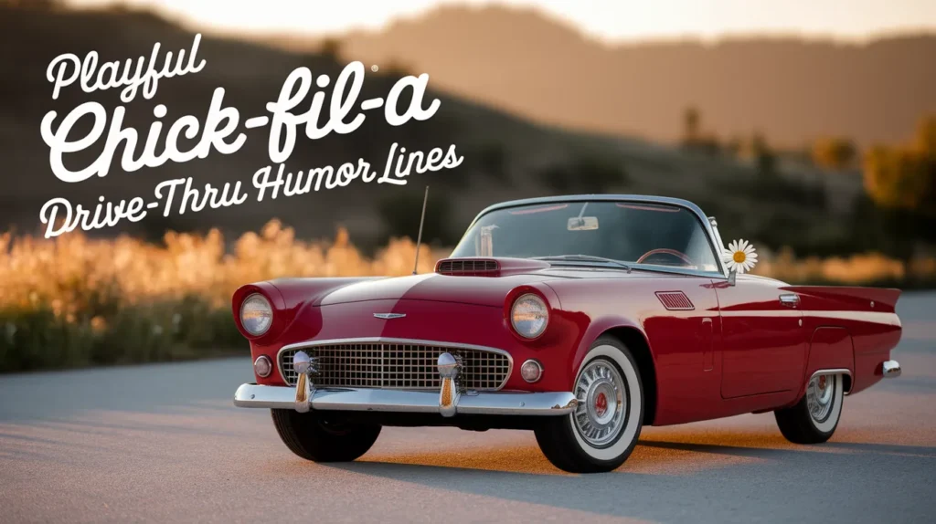 Playful Chick-fil-A Drive-Thru Humor Lines