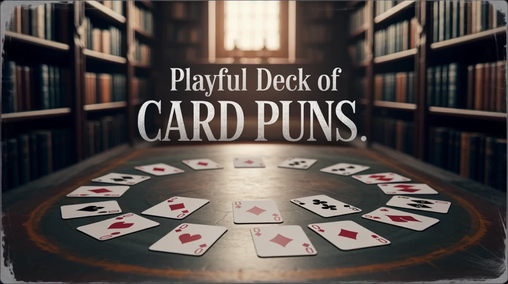 Playful Deck of Card Puns