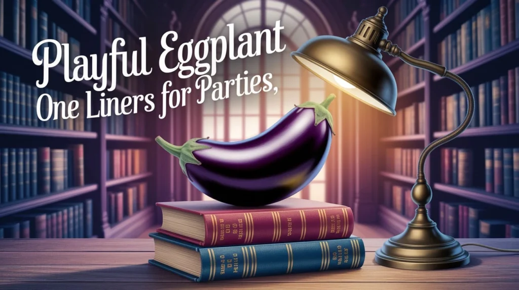 Playful Eggplant One Liners for Parties