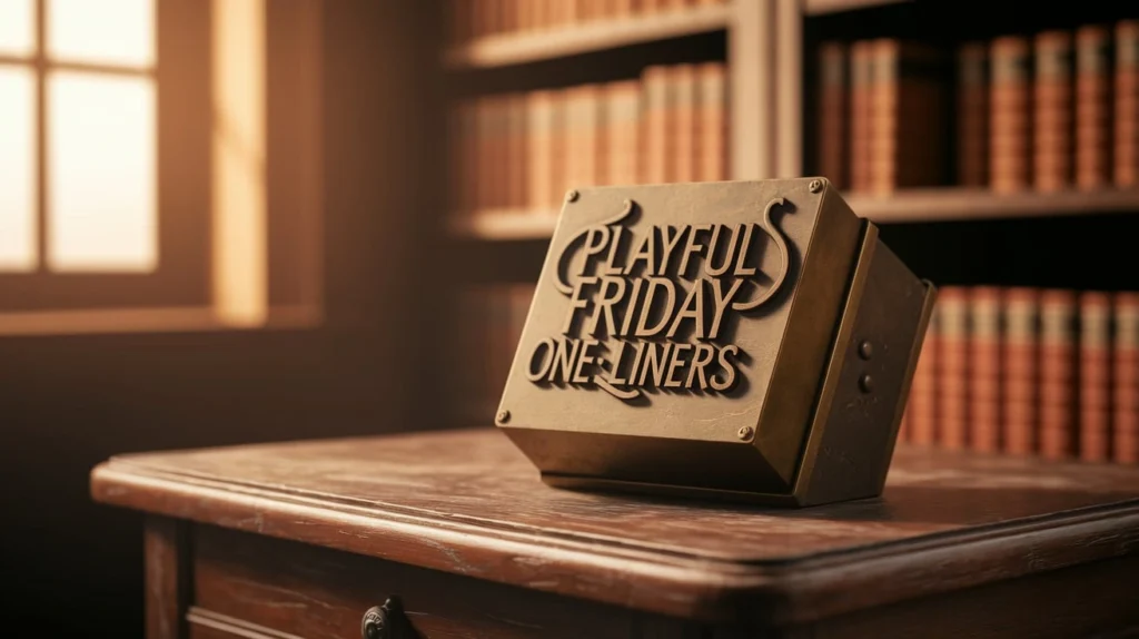 Playful Friday One-Liners