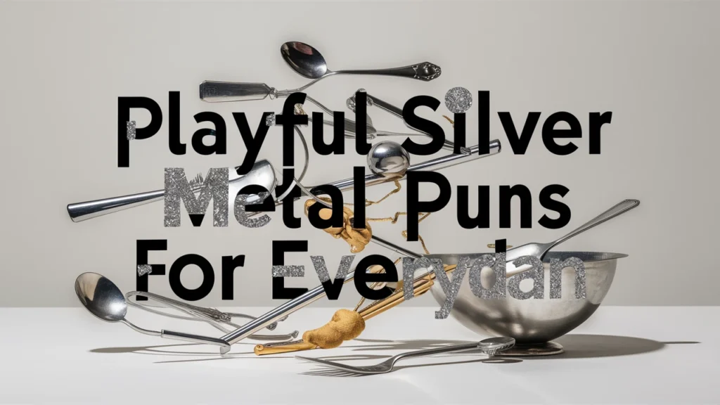 Playful Silver Metal Puns for Everyday Fun