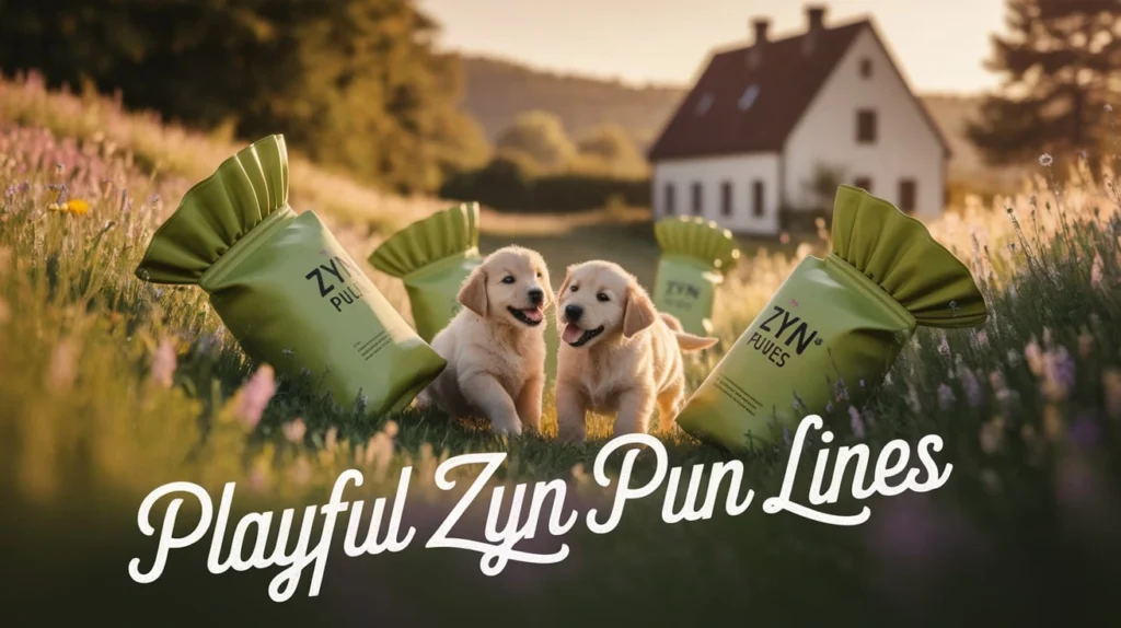 Playful Zyn Pun Lines