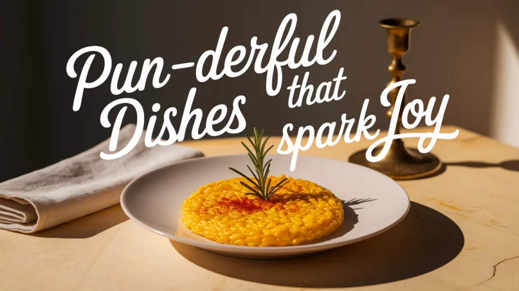 Pun-derful Dishes That Spark Joy