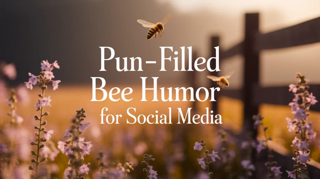 Pun-Filled Bee Humor For Social Media