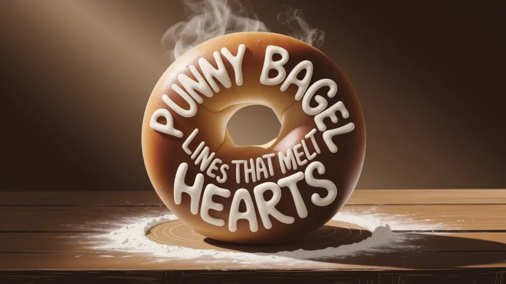 Punny Bagel Lines That Melt Hearts
