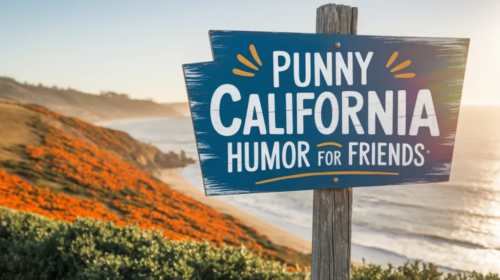 Punny California Humor for Friends