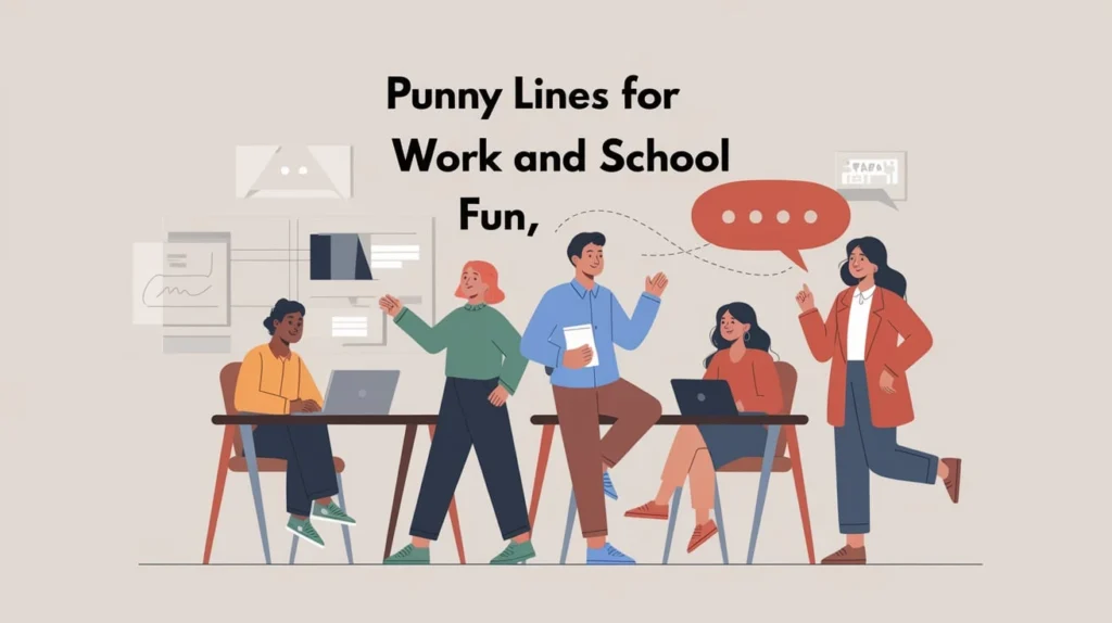 Punny Lines for Work and School Fun