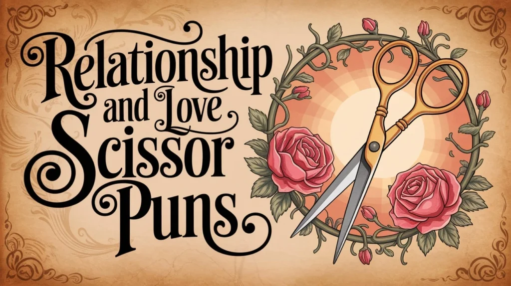 Relationship and Love Scissor Puns