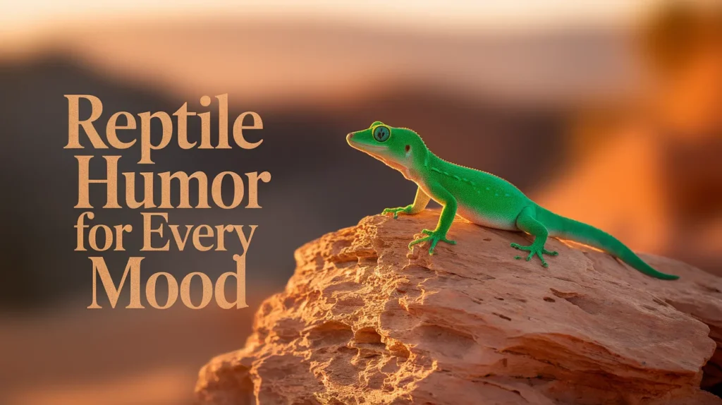 Reptile Humor for Every Mood