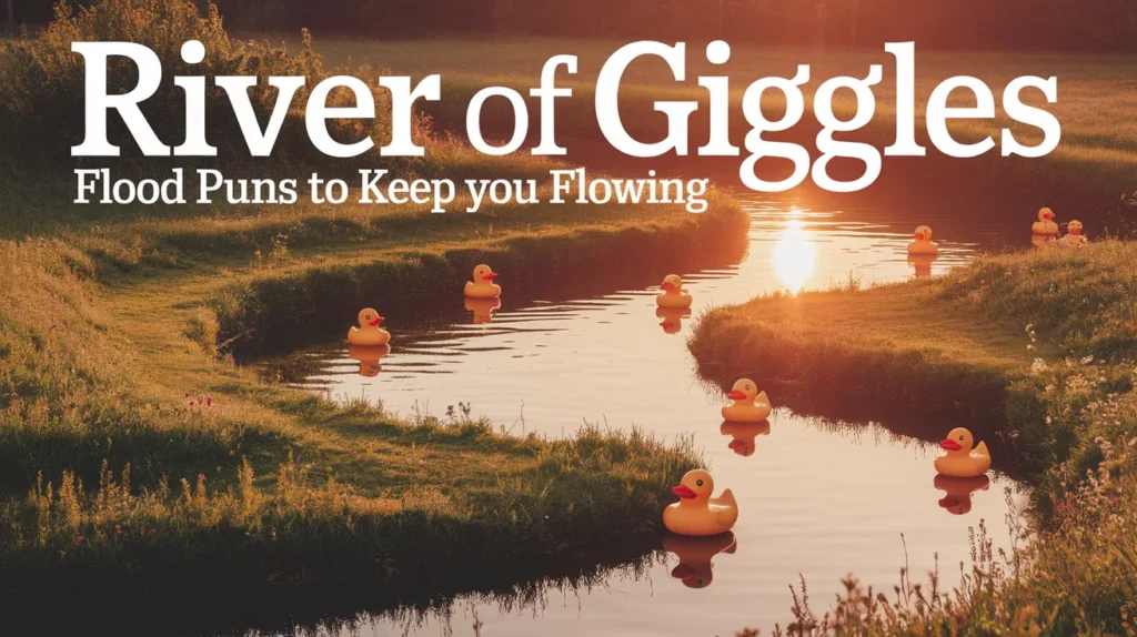 River of Giggles: Flood Puns to Keep You Flowing