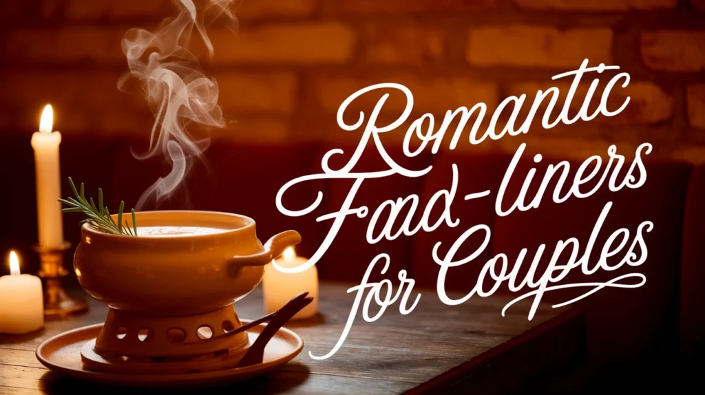 Romantic Fondue One-Liners for Couples