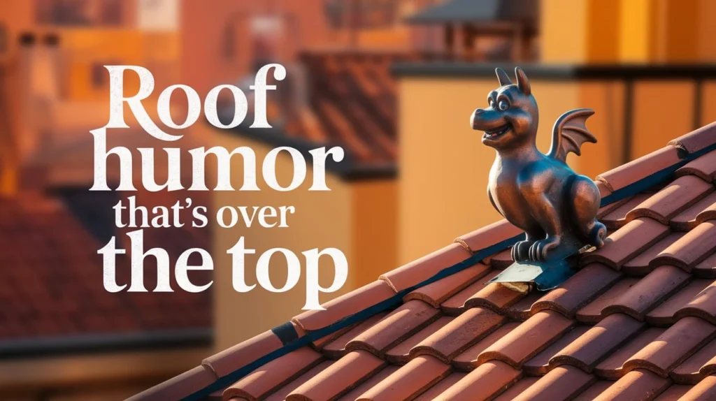 Roof Humor Thatβs Over the Top