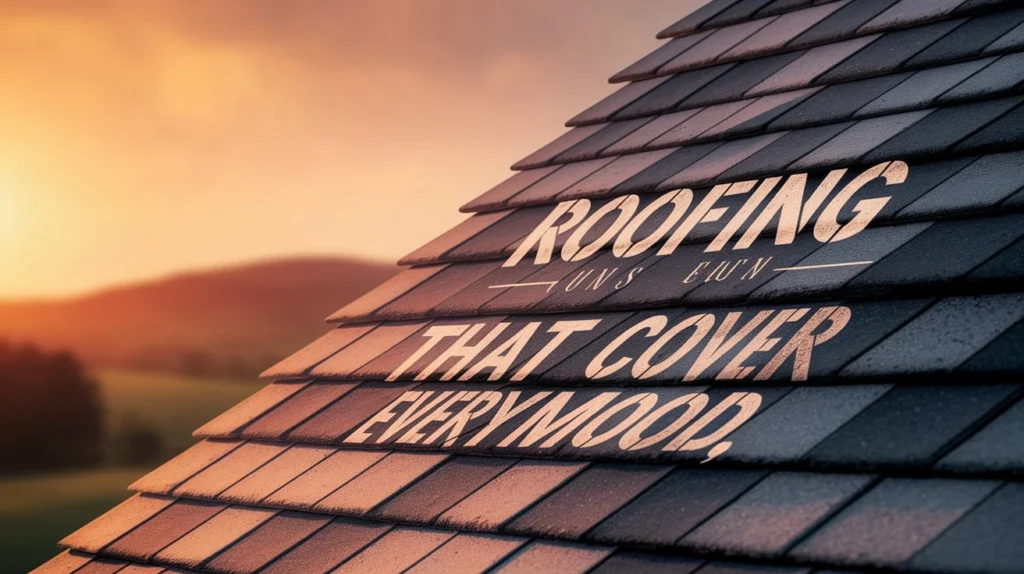 Roofing Puns That Cover Every Mood