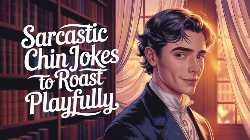 Sarcastic Chin Jokes to Roast Playfully