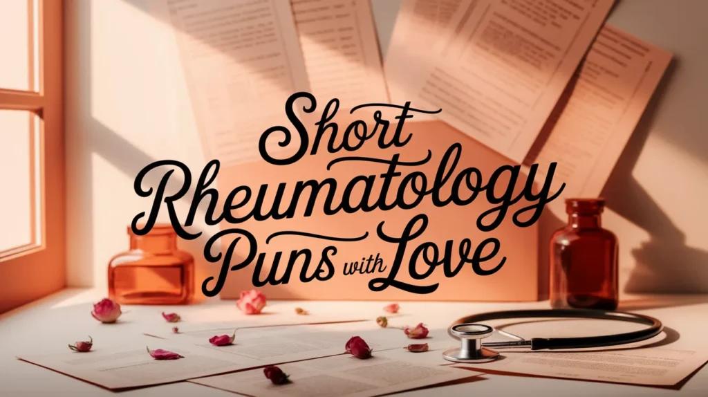Short Rheumatology Puns with Love