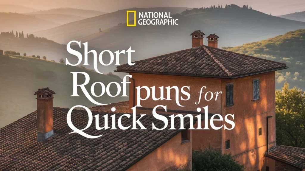 Short Roof Puns for Quick Smiles