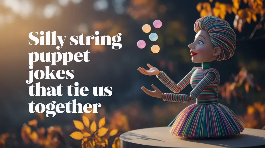 Silly String Puppet Jokes That Tie Us Together
