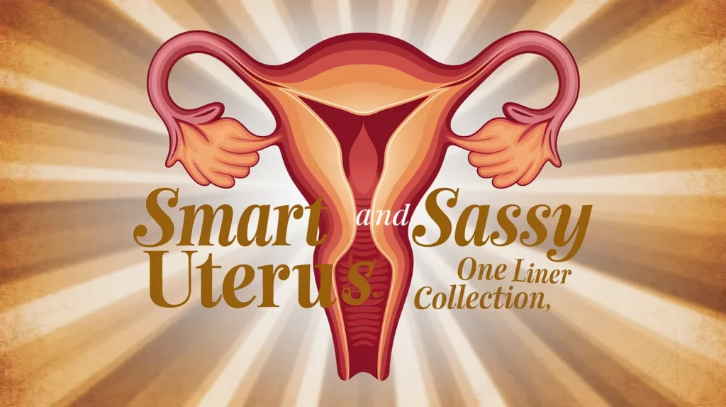 Smart and Sassy Uterus One Liner Collection