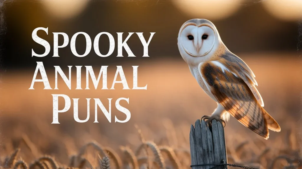 Spooky Animal Puns