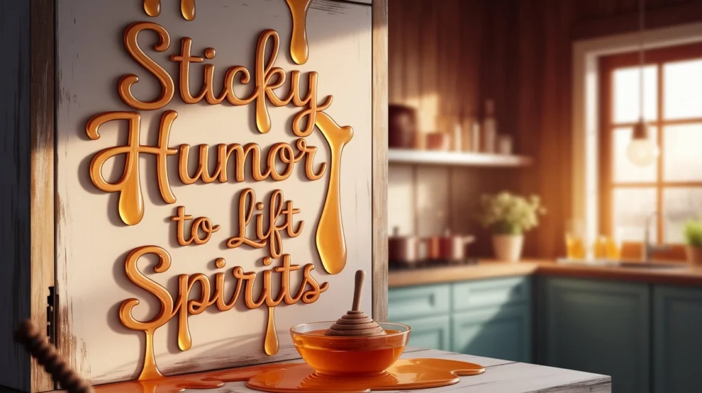 Sticky Humor to Lift Spirits