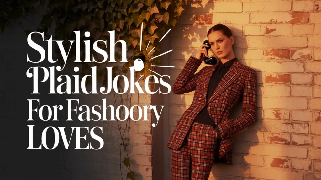 Stylish Plaid Jokes for Fashion Lovers