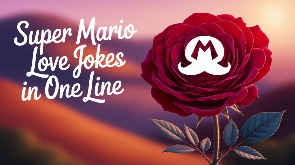 Super Mario Love Jokes in One Line
