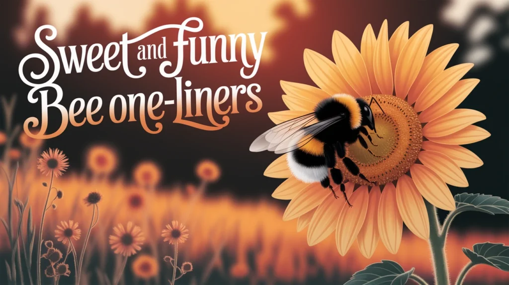 Sweet and Funny Bee One-Liners