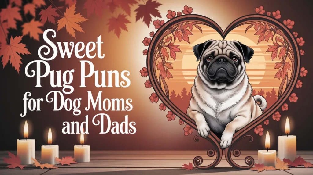 Sweet Pug Puns for Dog Moms and Dads