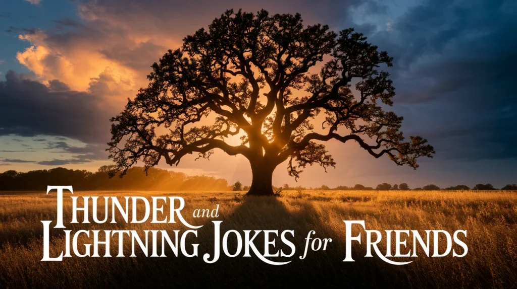 Thunder and Lightning Jokes for Friends
