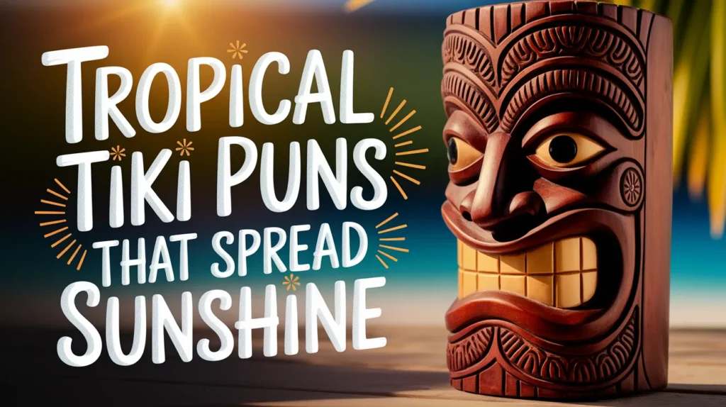 Tropical Tiki Puns That Spread Sunshine