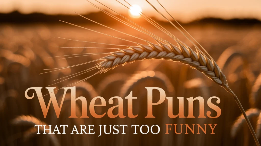 Wheat Puns That Are Just Too Funny