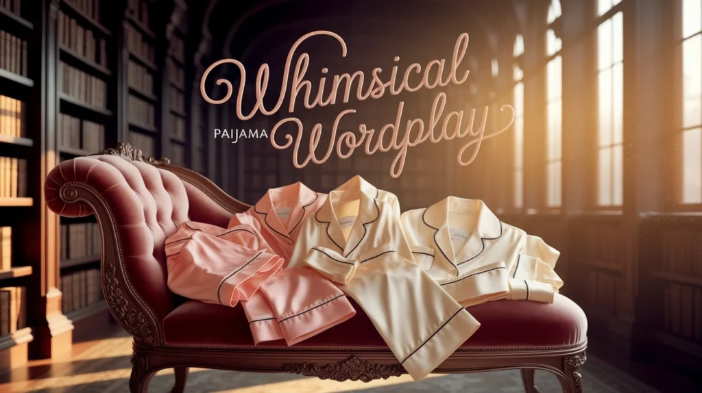 Whimsical Pajama Wordplay