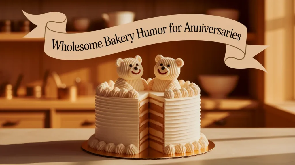 Wholesome Bakery Humor for Anniversaries