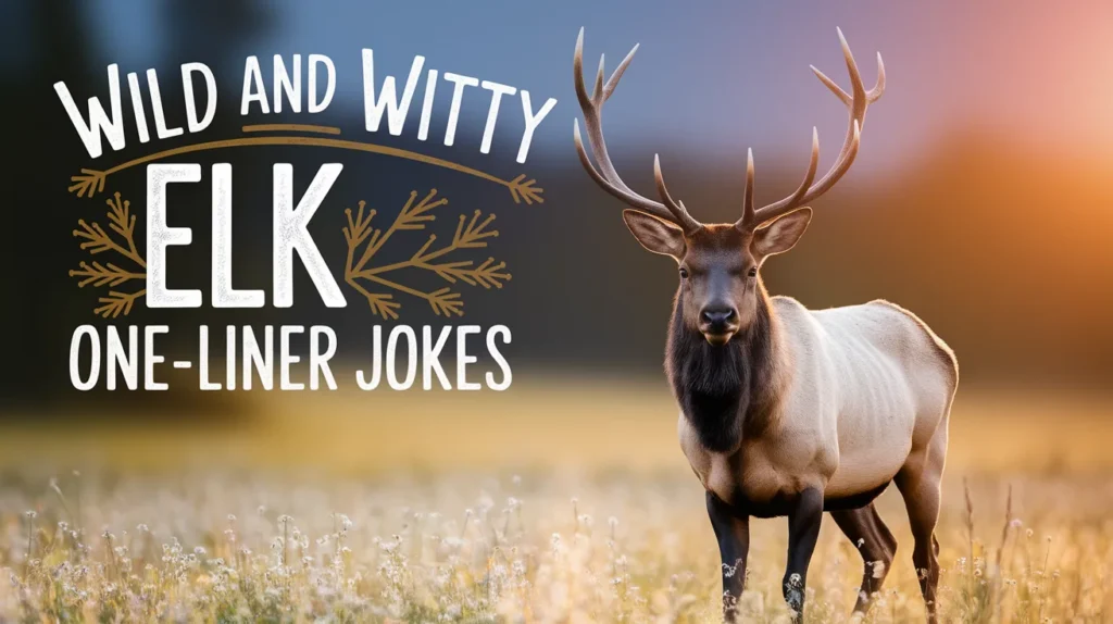 Wild and Witty Elk One-Liner Jokes
