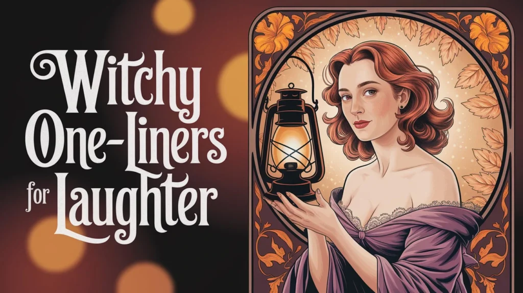 Witchy One-Liners for Laughter